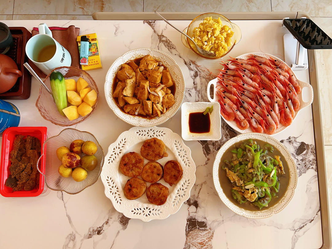 家常葱烧豆腐