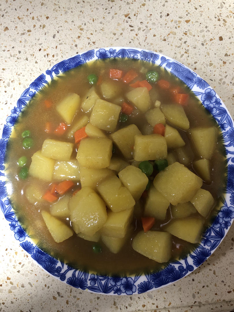鸡肉咖喱土豆（懒人一定要收藏的菜谱😄）