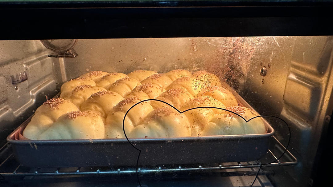 牛奶面包卷（直接法）