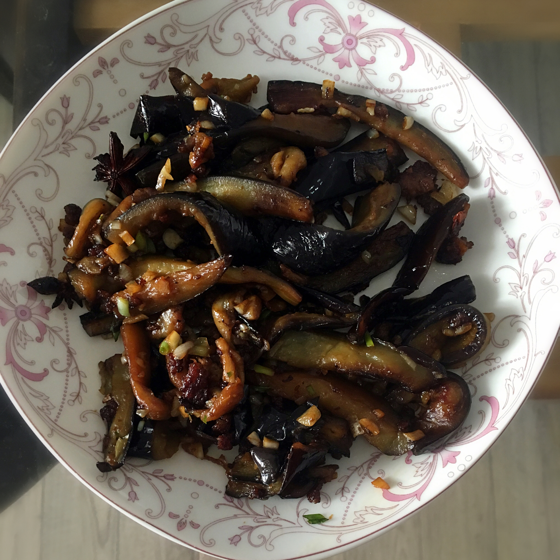 老丁的私房菜-油焖茄子