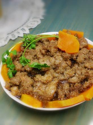 粉蒸南瓜肉的做法