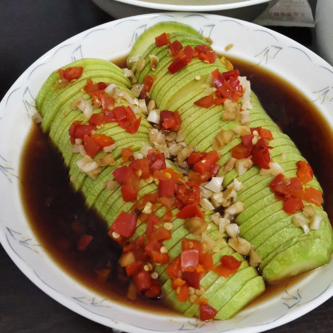 健康下饭素菜蒜蓉西葫芦