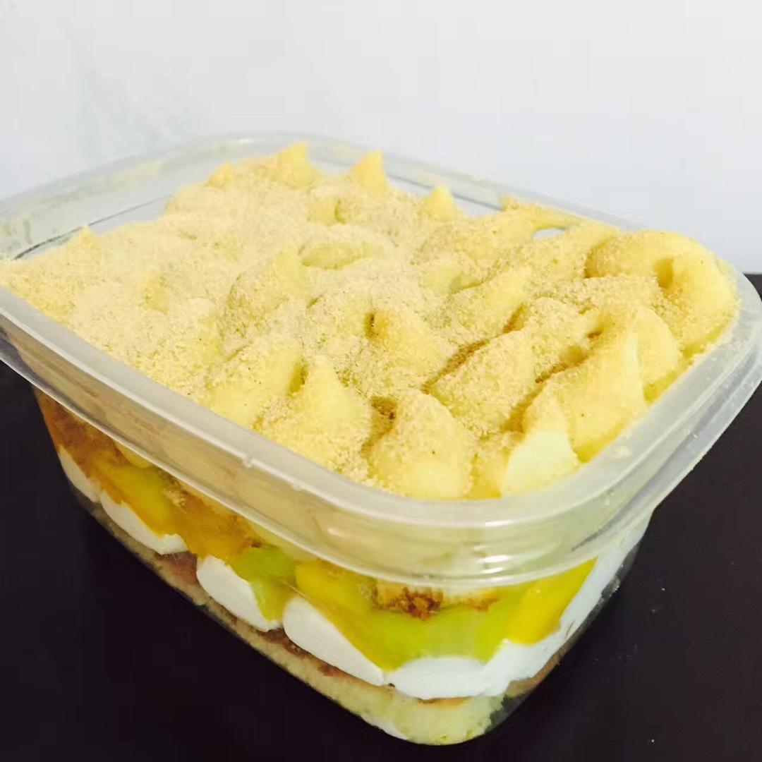 日式豆乳盒子蛋糕