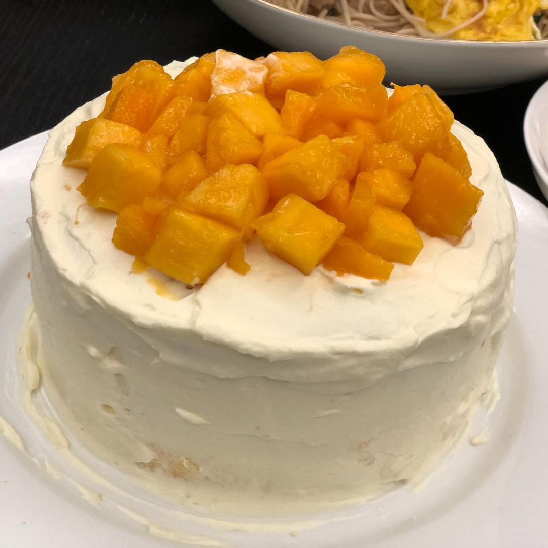 shanaleo做的芒果蛋糕