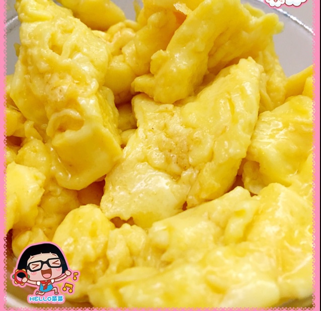 美式炒蛋 scrambled eggs