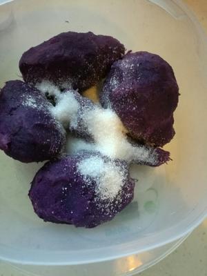紫薯开口酥的做法 步骤1