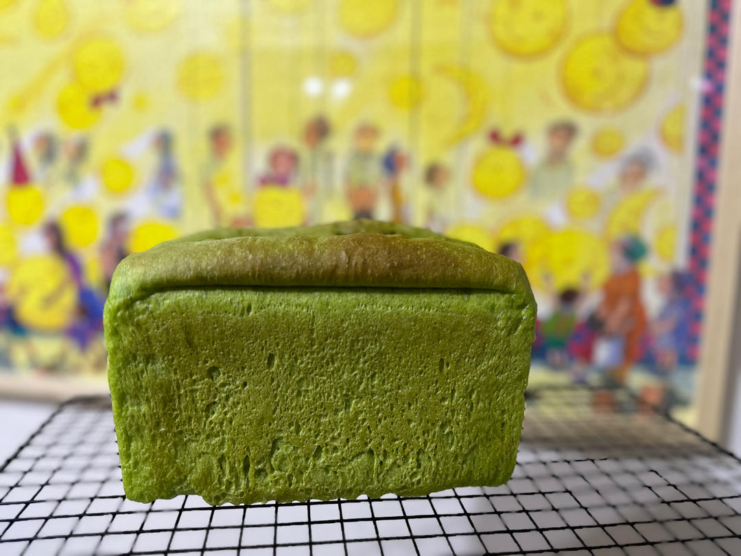 双重开心果吐司 直接法 开心果酱+开心果仁