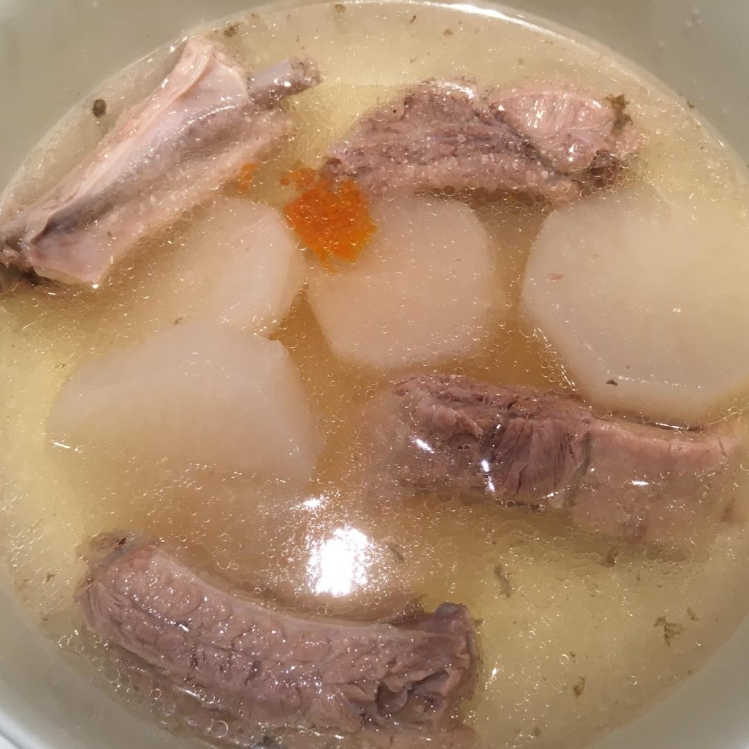 萝卜排骨汤