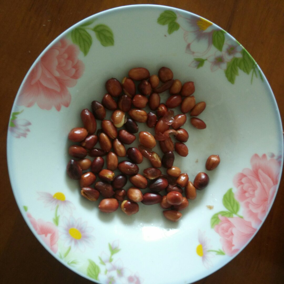 微波炉版炒花生米