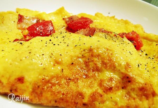 番茄蛋饼omelette的做法