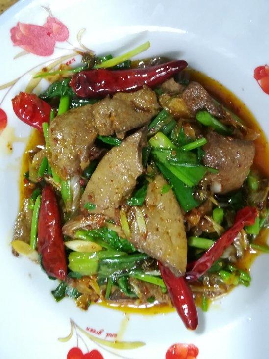 超级下饭的炒猪肝