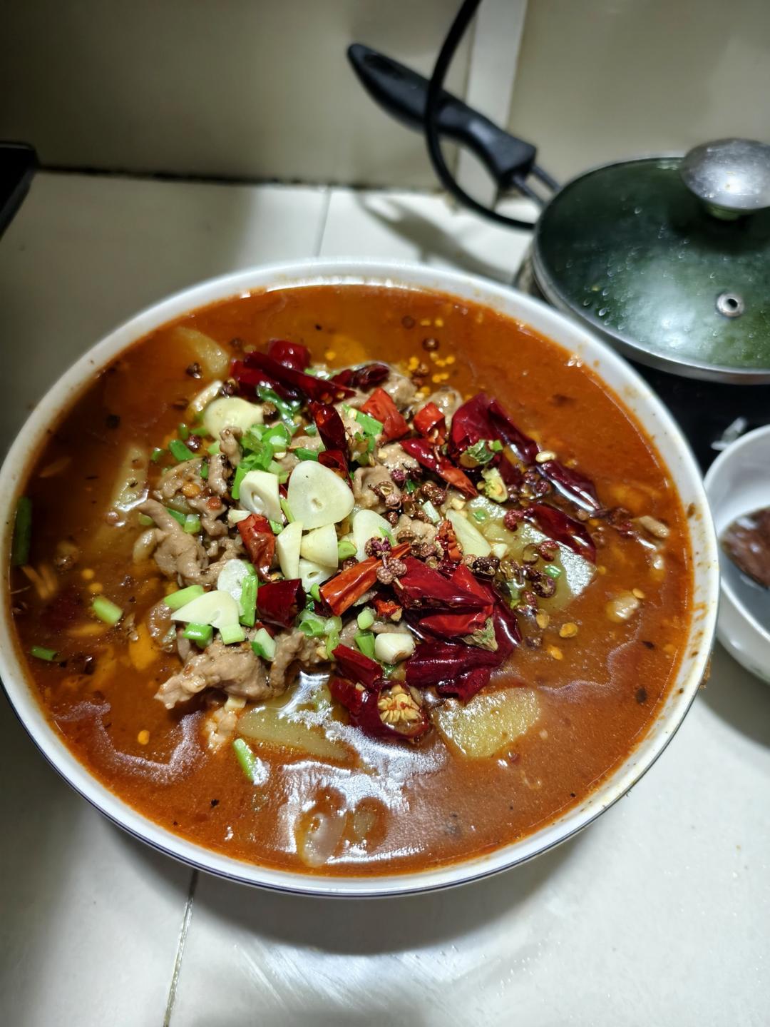 水煮肉片（肯定不翻车）
