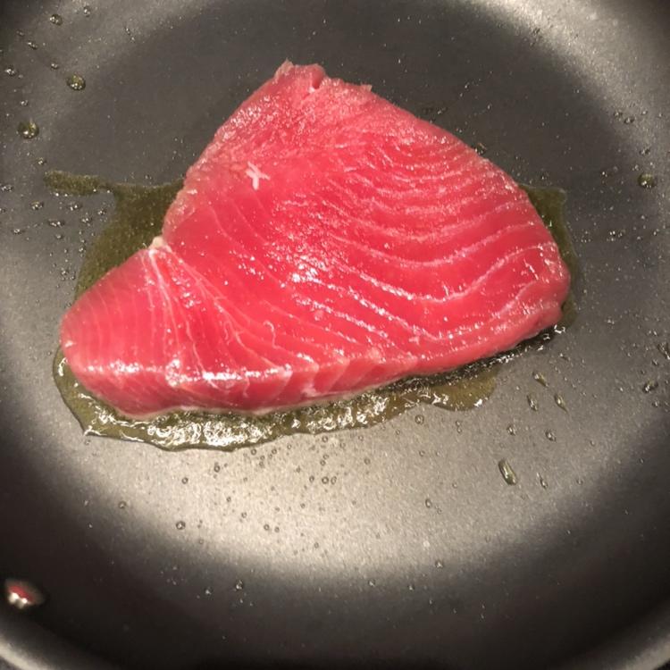 金枪鱼 tuna steak的做法 步骤3