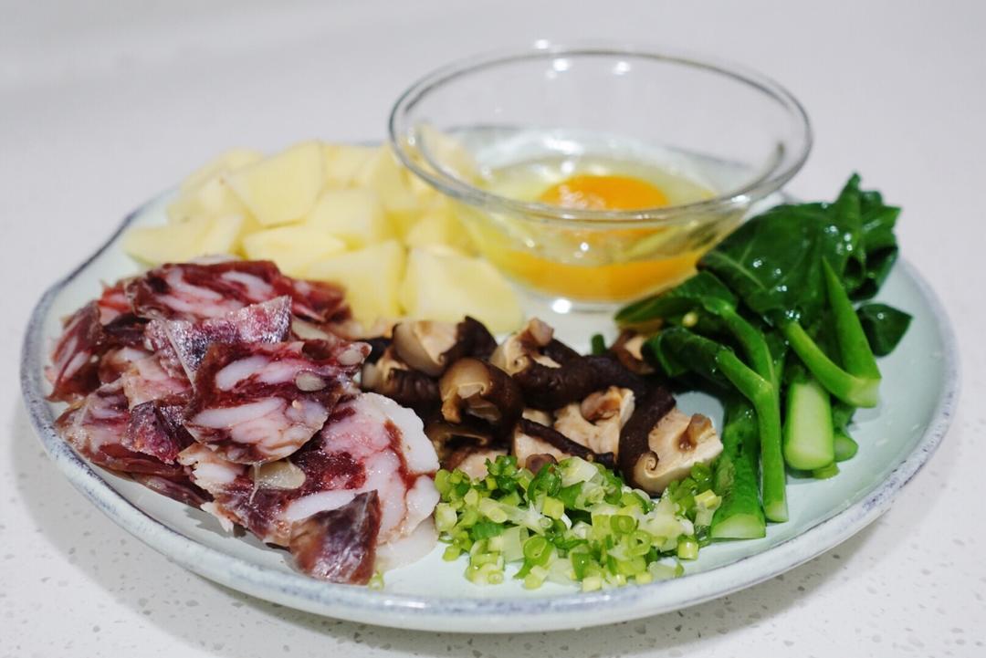 电饭锅版腊味饭