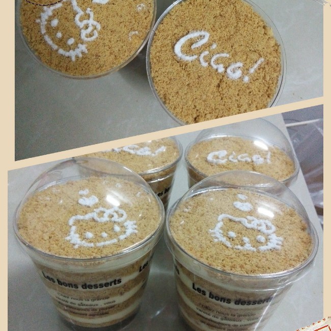 《Tinrry下午茶》教你做木糠布丁蛋糕