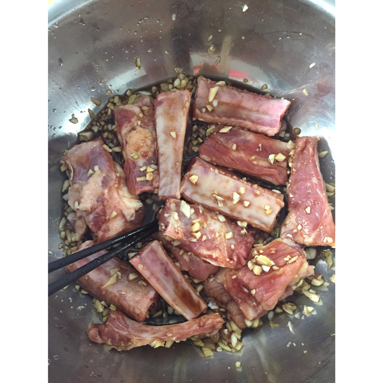 香到骨头里的蒜香排骨（烤箱）