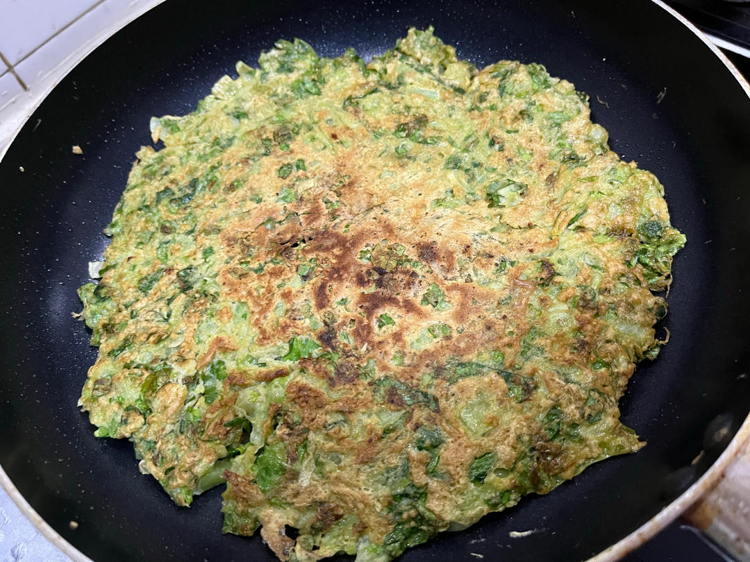 脆嫩生菜饼