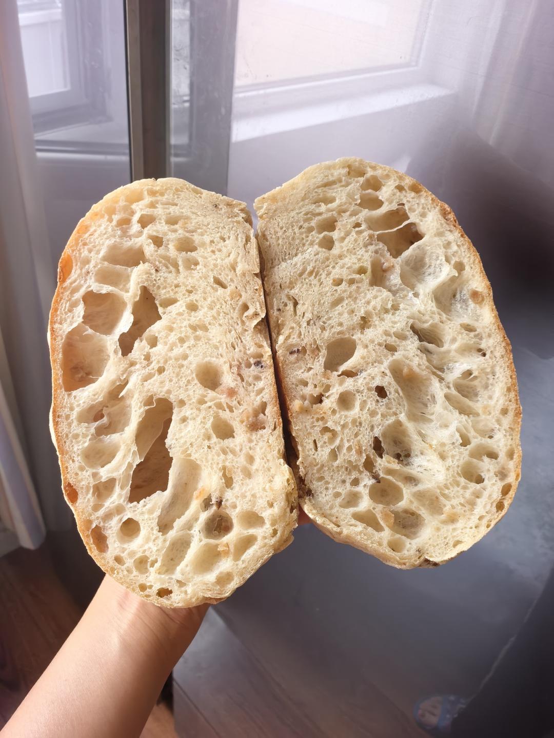 天然酵种鲁邦种硬欧包Sourdough Bread