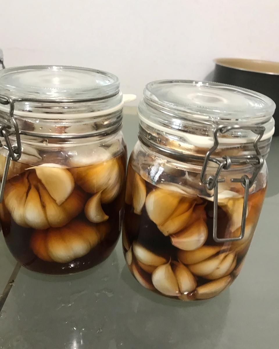 家庭版腌糖蒜