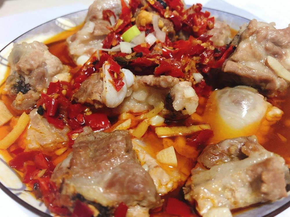 ［湘菜］豆豉剁椒蒸排骨