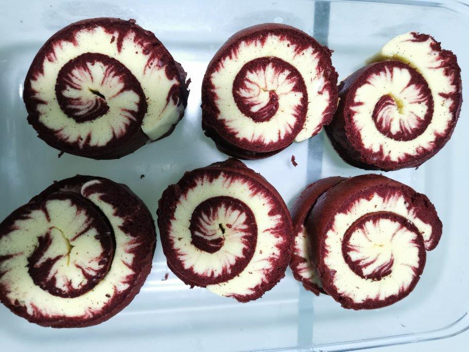 低糖低油红丝绒旋风蛋糕卷