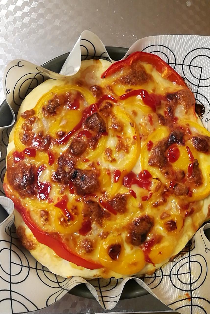 不用酵母的披萨底 No Yeast Pizza Dough