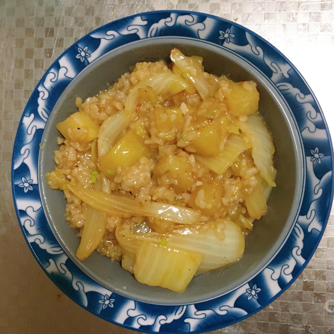 土豆焖饭（电饭锅版）