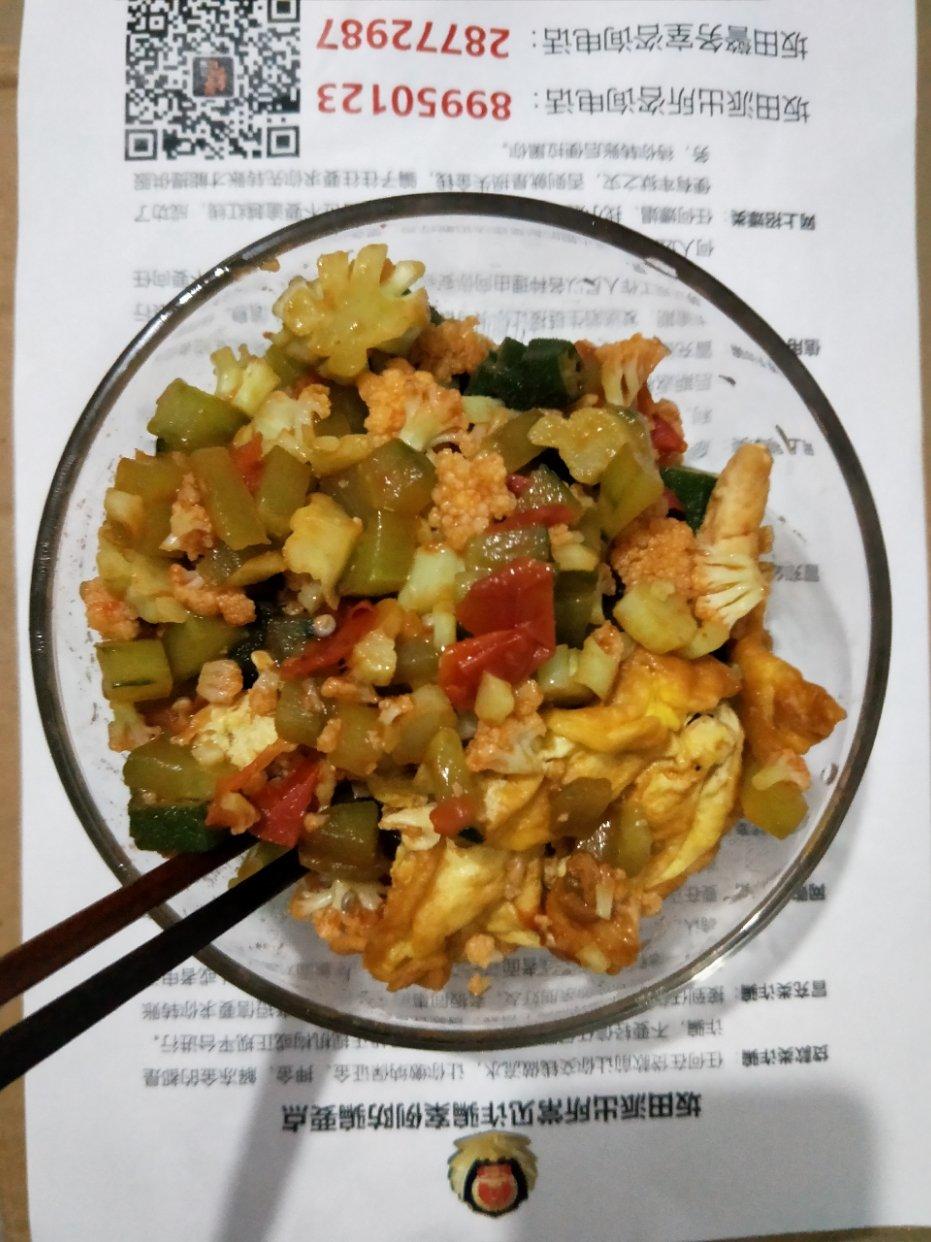 欧阳娜娜同款｜无米蛋炒饭，减肥妹子必学