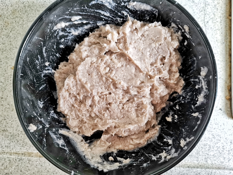 「减脂低卡甜品」酸奶紫薯芋泥千层的做法 步骤3