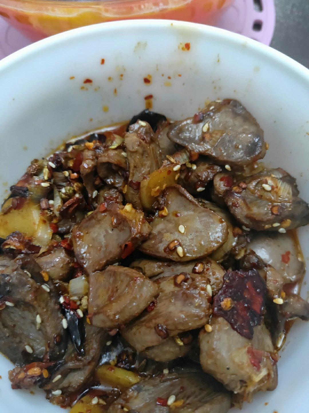 孜然鸡心