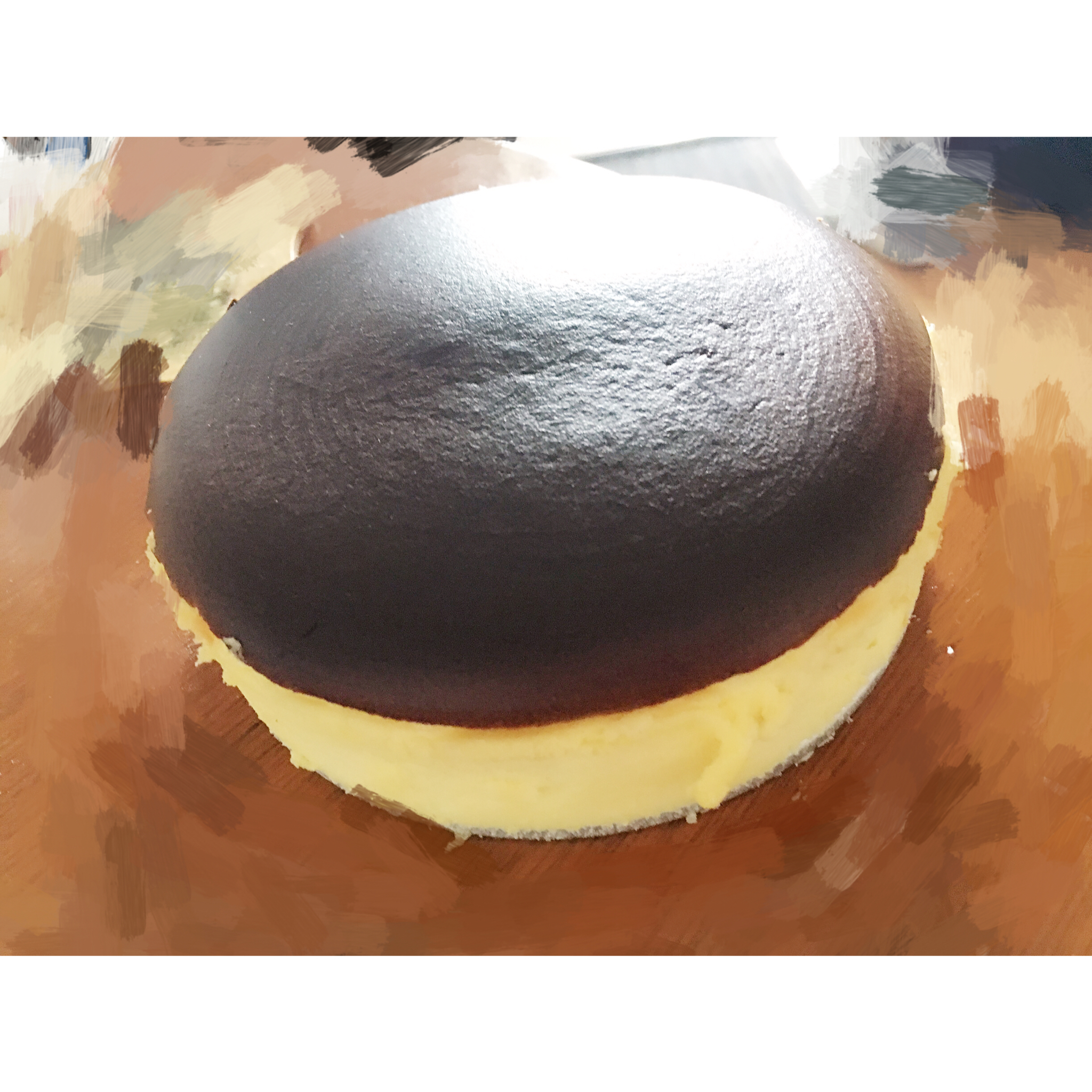轻乳酪芝士蛋糕6寸#皮黑森林#