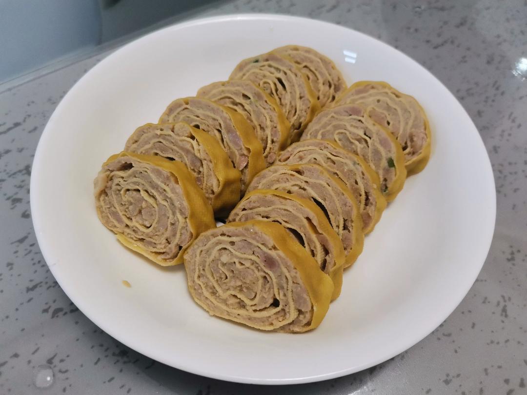 豆腐皮肉卷
