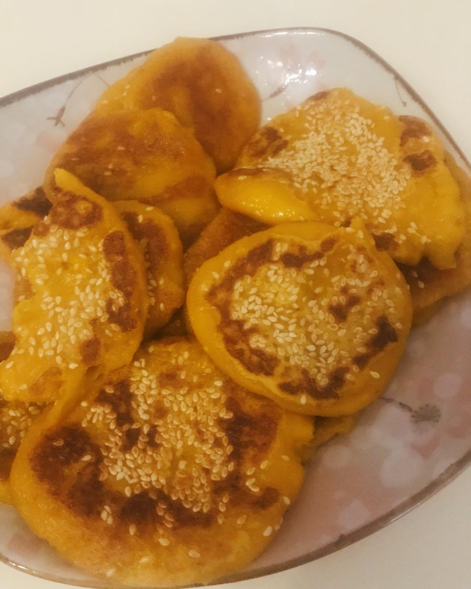 香糯南瓜饼