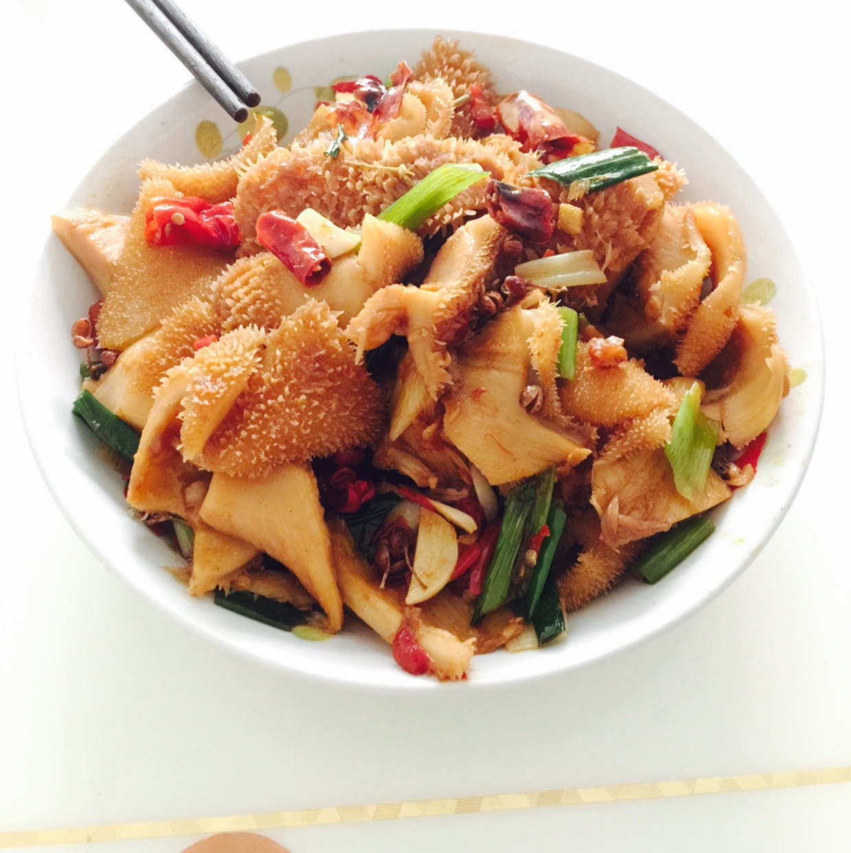 fox-8做的爆炒牛肚