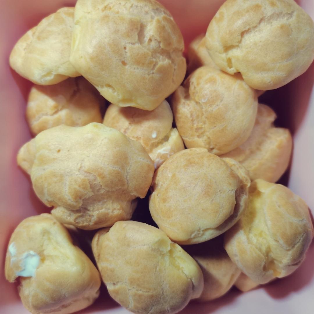 简单易成功的奶油小泡芙做法