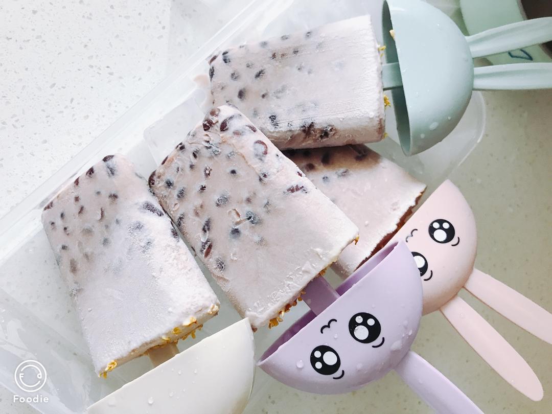 传统红豆奶油桂花棒冰