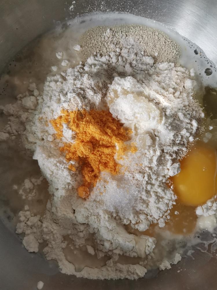 纯奶手撕吐司的做法 步骤1