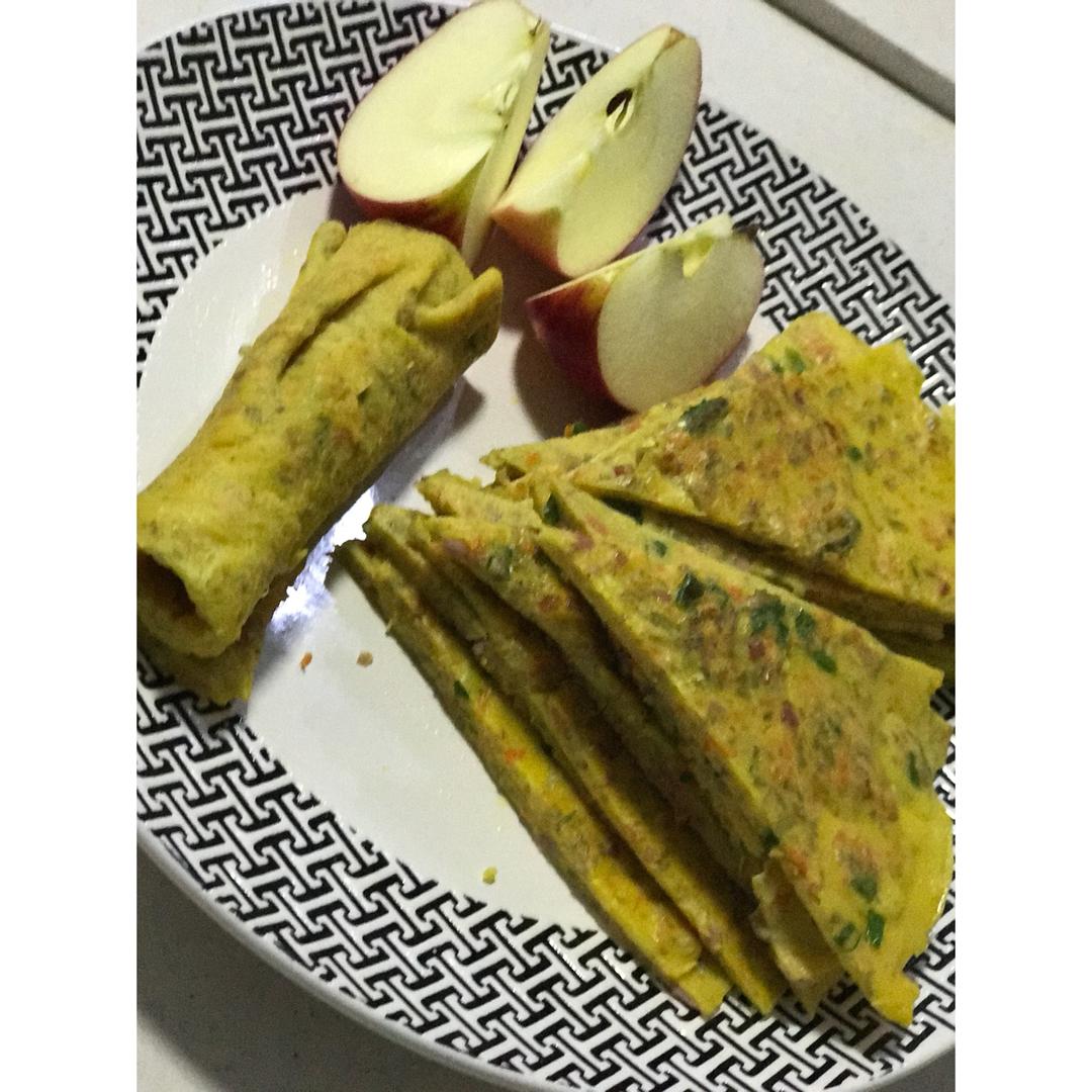 鸡蛋灌饼：街头早点自己做