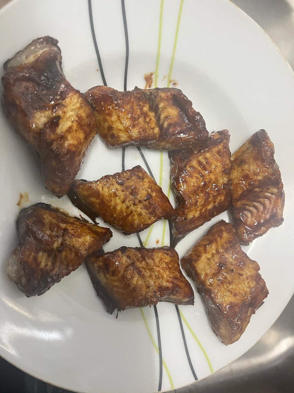 软软糯糯的鲜烤鳗鱼