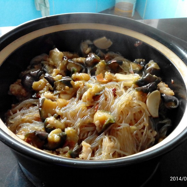 茄子粉丝煲