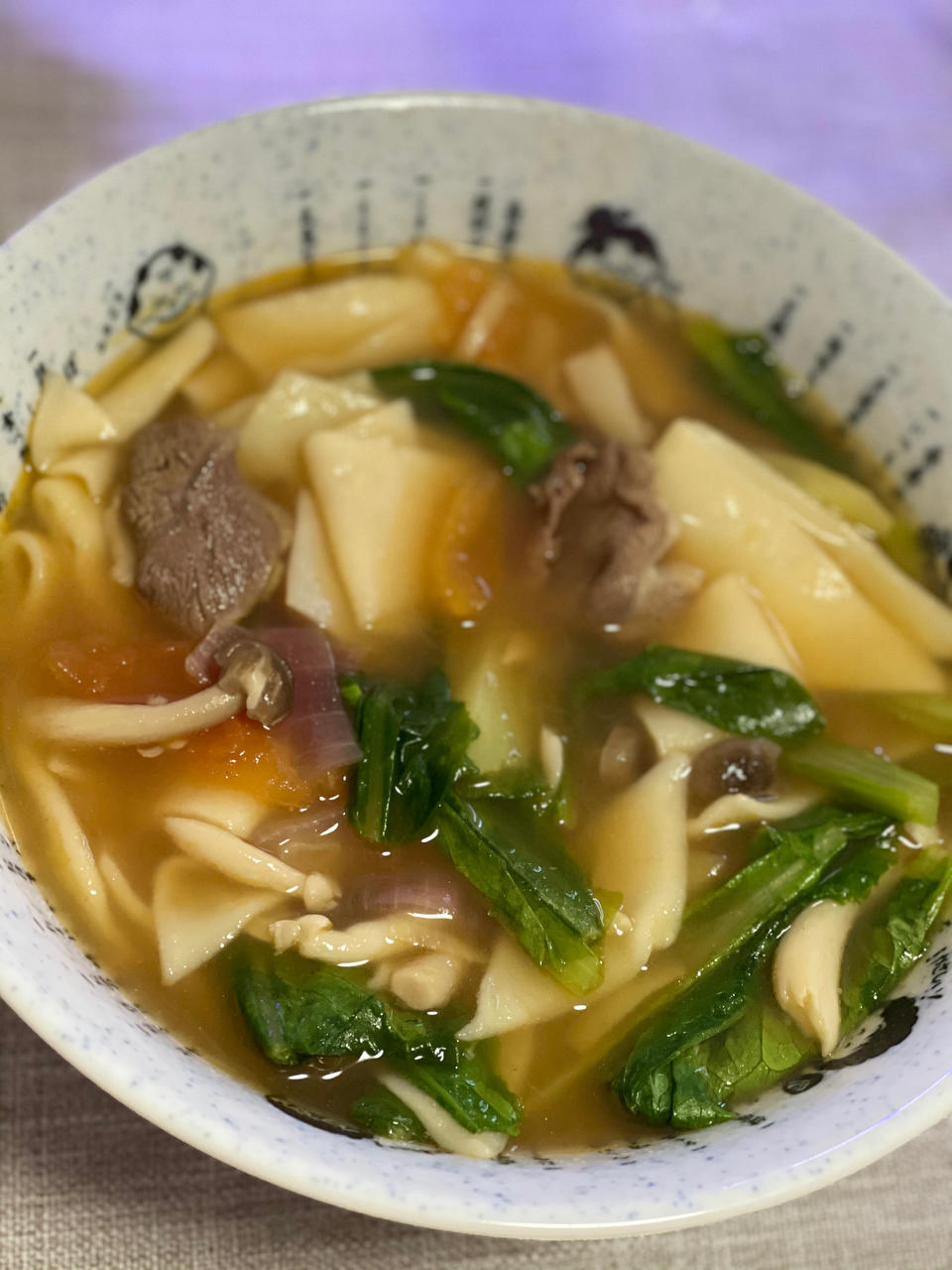 羊肉面片汤