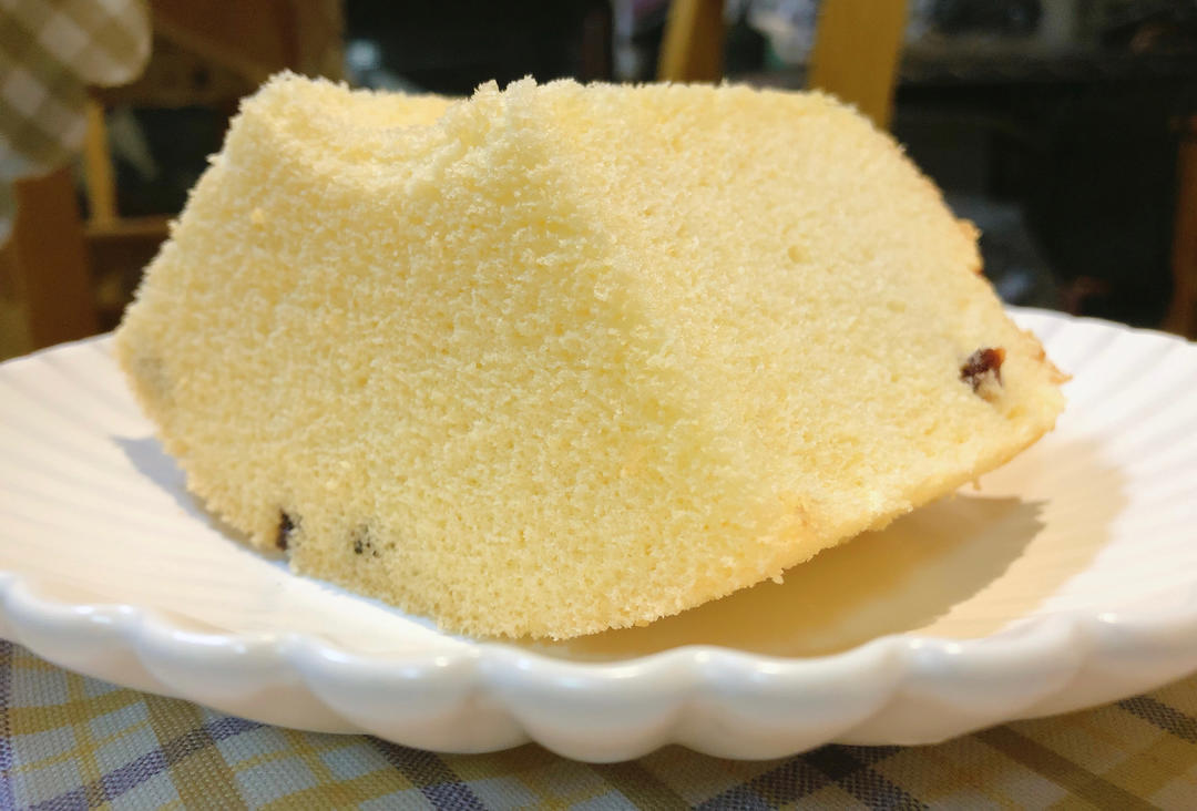 7寸中空戚风蛋糕