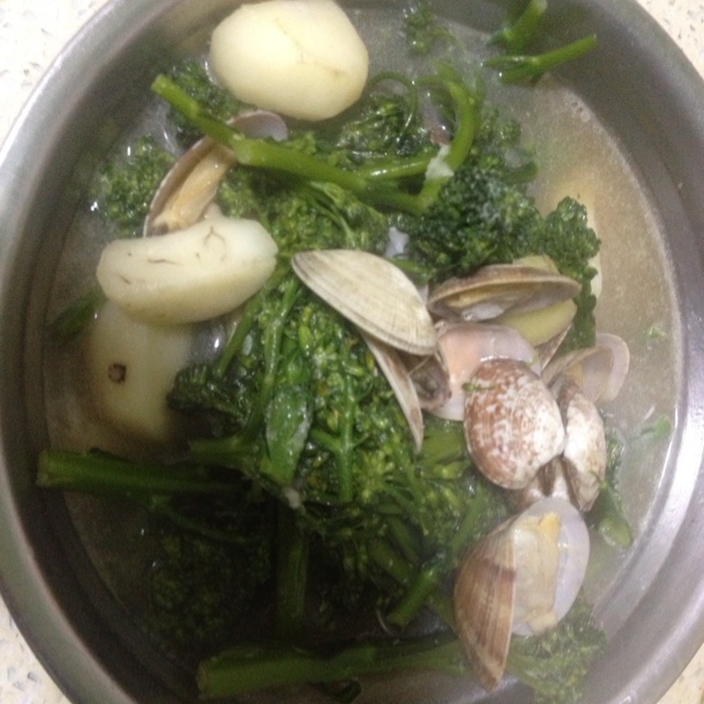 海带豆腐蛤蜊汤