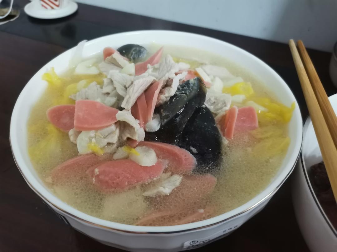 🔥营养好吃又低脂的白菜炖金华火腿，汤汁咸香浓郁‼️