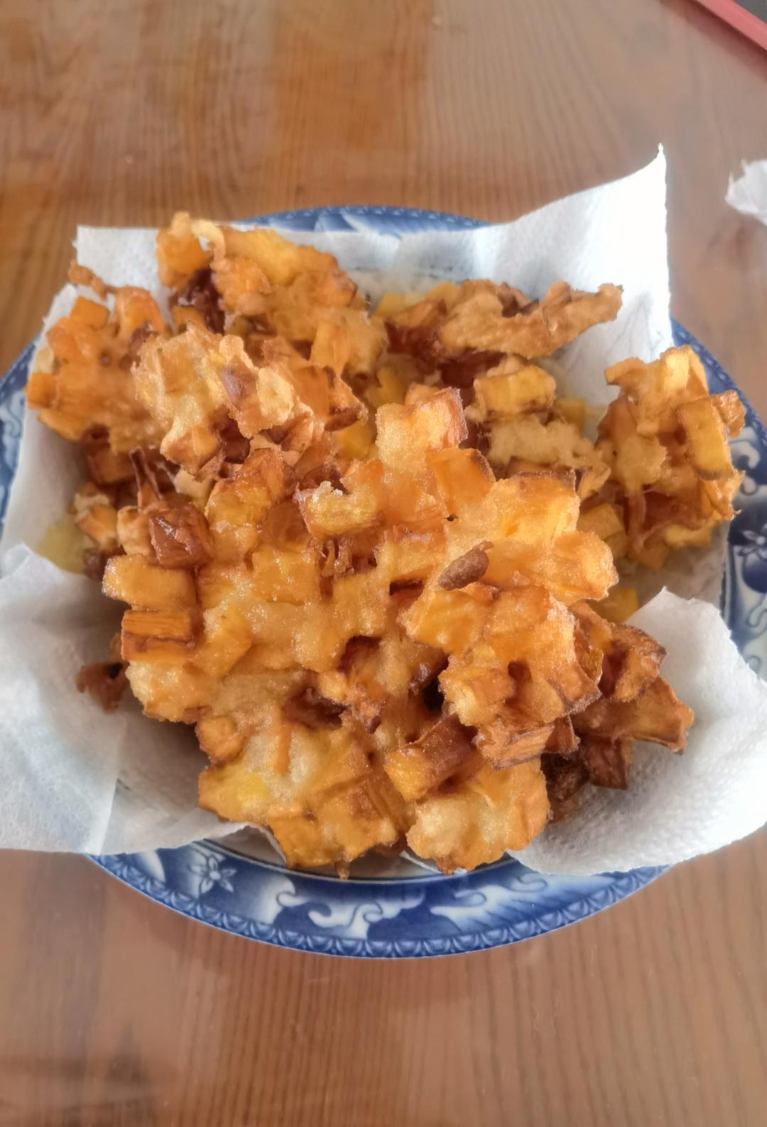 ㊙️街边小吃‼️红薯烙‼️充满甜蜜的回忆