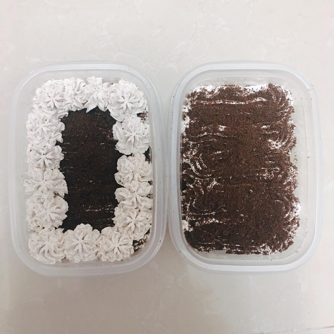 好吃到流泪的奥利奥咸奶油盒子蛋糕