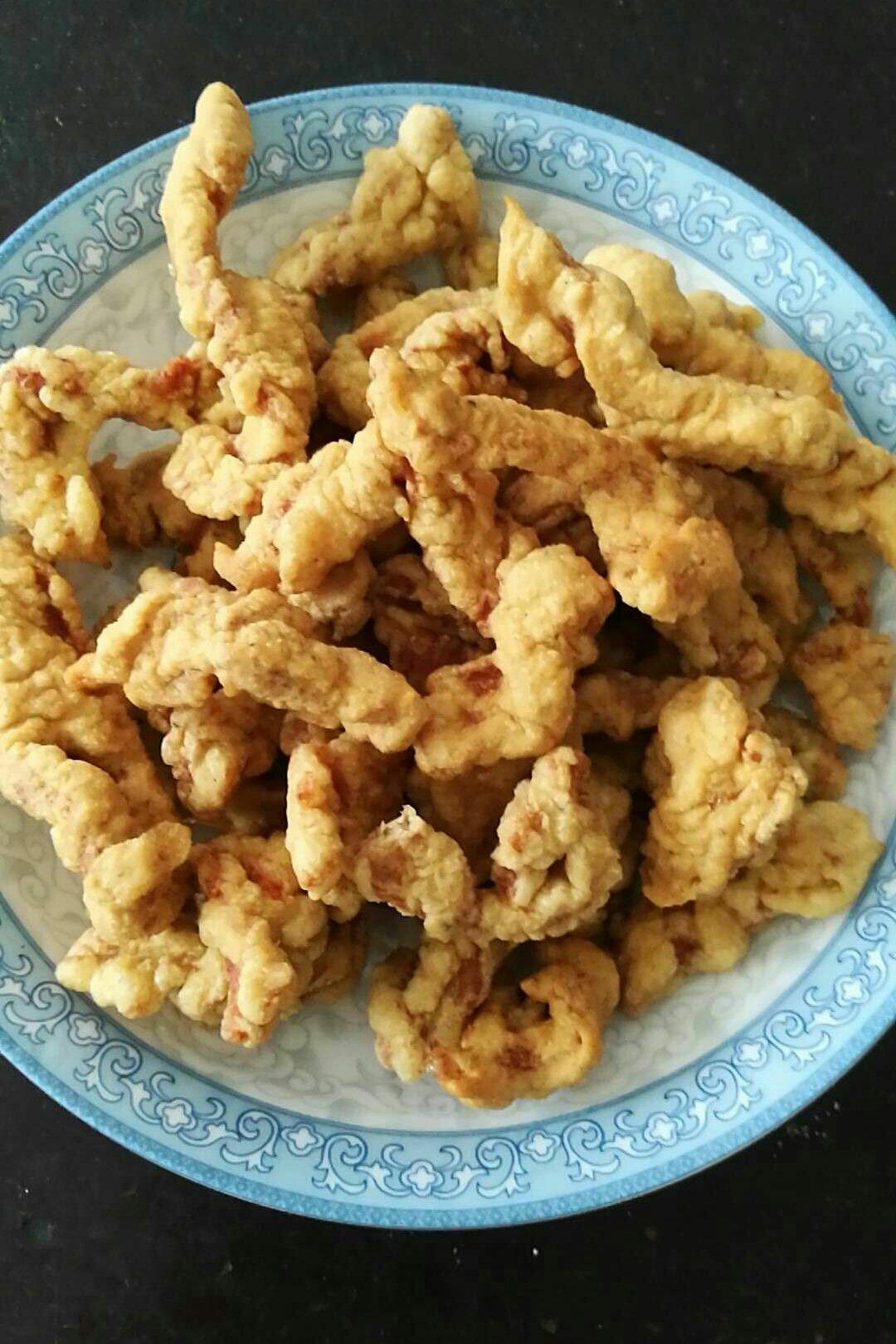 aa陈锦做的香死人不偿命的干炸小酥肉(特别简单)