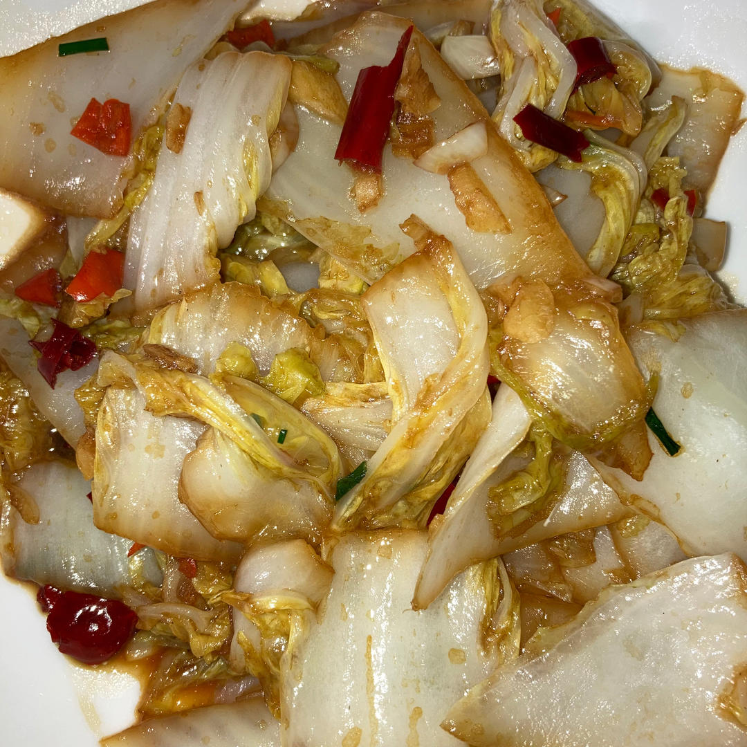 酸辣娃娃菜极简版💜