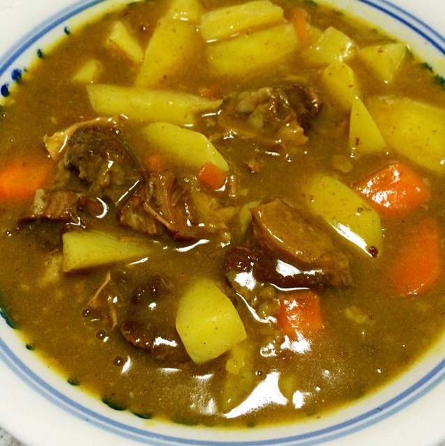 咖喱牛肉