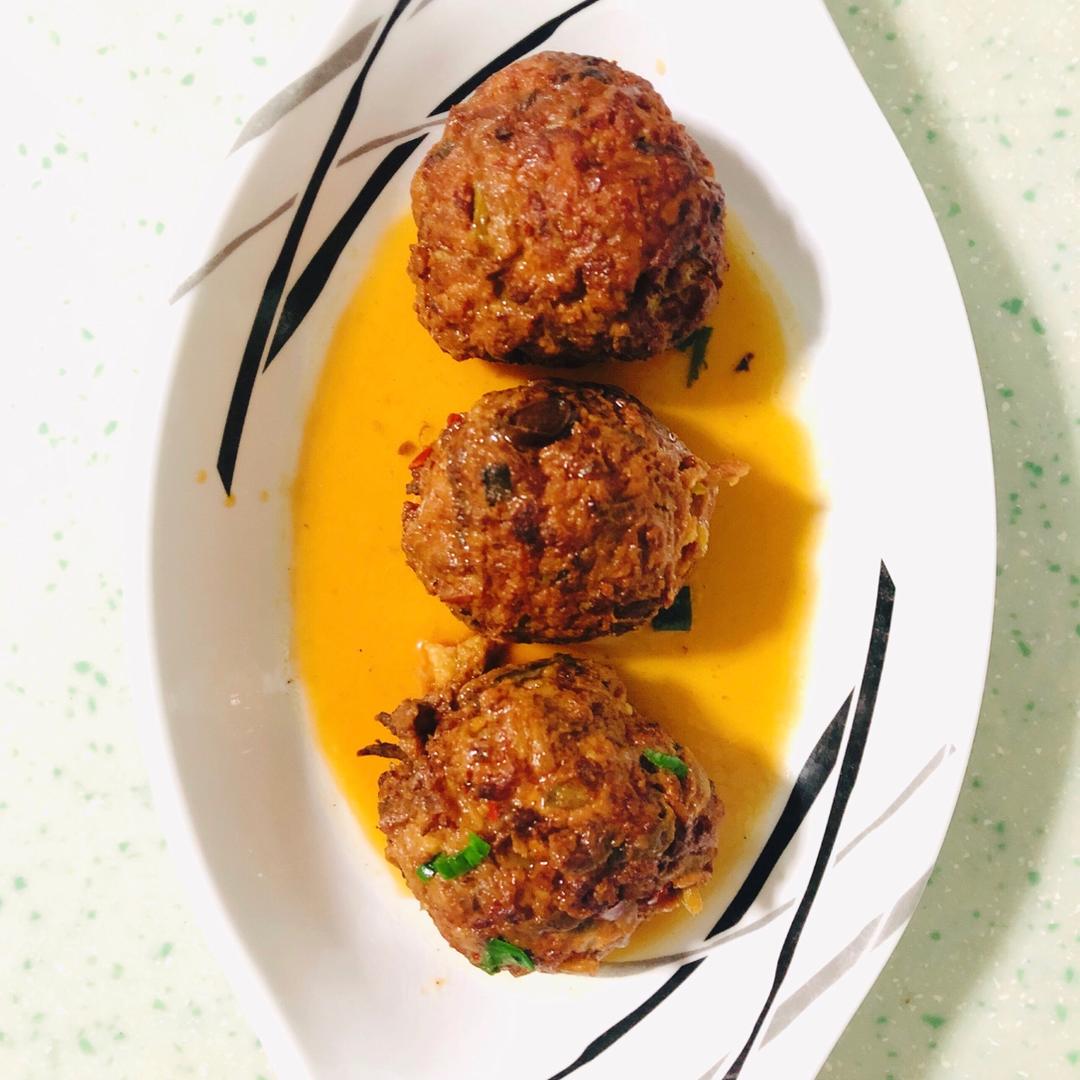 【萝卜丝红烧肉丸】怎么吃都不腻，附肉丸独家秘方